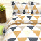 The White moss Cider Luxury Queen Size Bedsheet set with 2 Pillow Covers